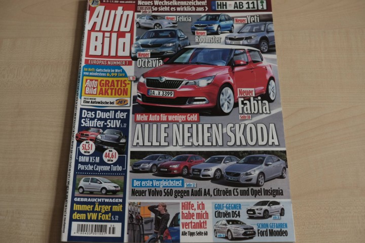 Deckblatt Auto Bild (35/2010)